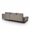 Liberta - Maison NATURA Kanapes-Krebati Taupe me Dexia Gnia 283x164x90cm 01-2643