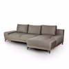 Liberta - Maison NATURA Kanapes-Krebati Taupe me Dexia Gnia 283x164x90cm 01-2643