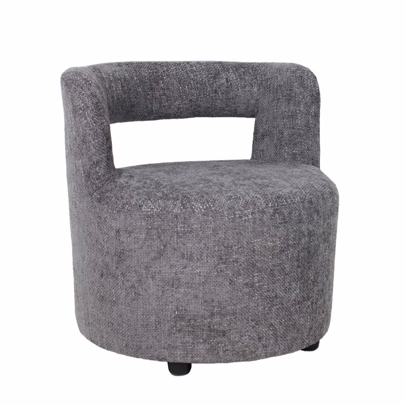 Μικροέπιπλα agiovlasitishome - ΣΗΜΑΝΤΙΚΟ: Σε περίπτωση διαφοράς τιμής από το κατάστημα ισχύει παντα και μόνο η τιμή του καταστήματος Liberta - Maison MONTI Πολυθρόνα Γκρι Ανοιχτό 67x66x67.