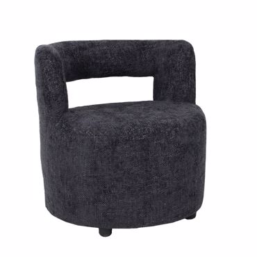 Liberta - Maison MONTI Πολυθρόνα Ανθρακί 67x66x67.5cm 01-3352