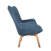 Liberta - Maison NAVONA Poluthrona Petrol 72x82x94cm 01-3427