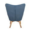 Liberta - Maison NAVONA Poluthrona Petrol 72x82x94cm 01-3427