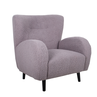 Liberta - Maison ONE ONLY Πολυθρόνα Γκρι 84.5x89x93cm 01-3492