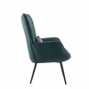 Liberta - Maison MANIFEST Poluthrona Petrol/Mavri 78.5x71x99cm 01-3522