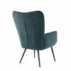 Liberta - Maison MANIFEST Poluthrona Petrol/Mavri 78.5x71x99cm 01-3522