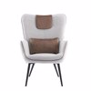 Liberta - Maison MANIFEST Poluthrona Beige/Camel 78.5x71x99cm 01-3523