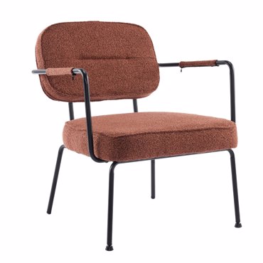 Liberta - Maison PRISLEY Πολυθρόνα Terracotta 73x66x78cm 01-3527