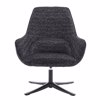 Liberta - Maison TIFFANY Poluthrona Mavri me Pattern Peristrefomeni 80x75x90cm 01-3532