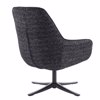 Liberta - Maison TIFFANY Poluthrona Mavri me Pattern Peristrefomeni 80x75x90cm 01-3532