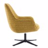 Liberta - Maison TIFFANY Poluthrona Kitrini me Pattern Peristrefomeni 80x75x90cm 01-3534