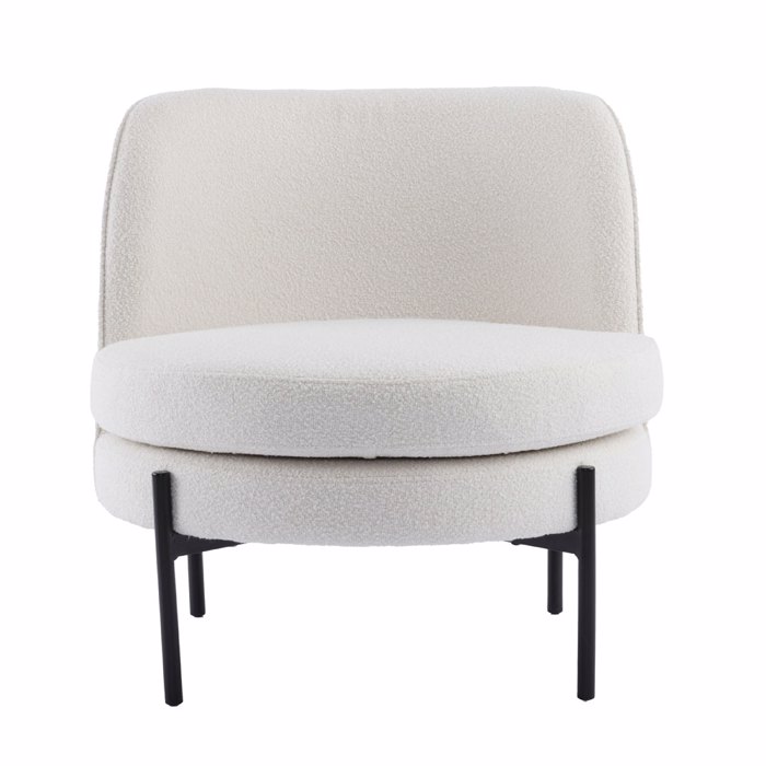 Liberta - Maison CESTA Πολυθρόνα Cream 71.5x72x71.5cm 01-3538 Liberta - Maison CESTA Poluthrona Cream 71.5x72x71.5cm 01-3538