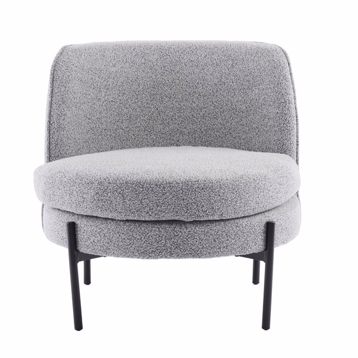 Liberta - Maison CESTA Πολυθρόνα Γκρι 71.5x72x71.5cm 01-3539 Liberta - Maison CESTA Poluthrona Ggri 71.5x72x71.5cm 01-3539