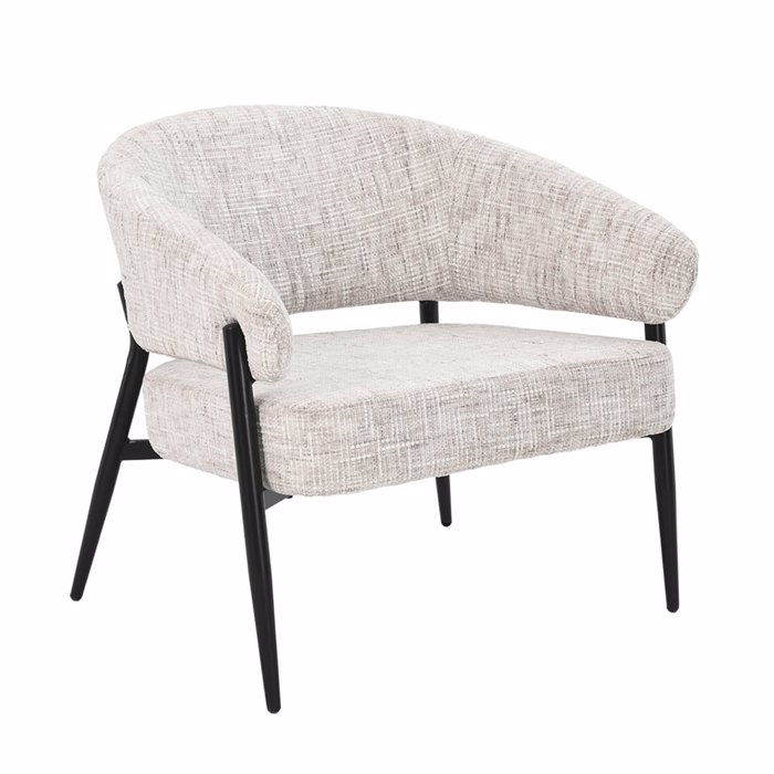 Liberta - Maison MORITZ Πολυθρόνα Beige 73x72x72cm 01-3569 Liberta - Maison MORITZ Poluthrona Beige 73x72x72cm 01-3569