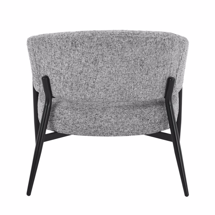 Liberta - Maison MORITZ Πολυθρόνα Γκρι 73x72x72cm 01-3571 Liberta - Maison MORITZ Poluthrona Ggri 73x72x72cm 01-3571
