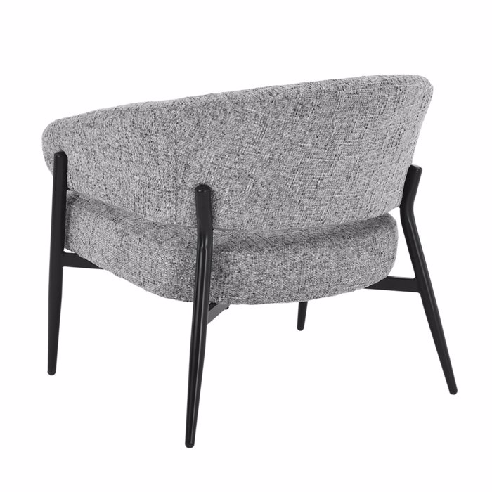 Liberta - Maison MORITZ Πολυθρόνα Γκρι 73x72x72cm 01-3571 Liberta - Maison MORITZ Poluthrona Ggri 73x72x72cm 01-3571