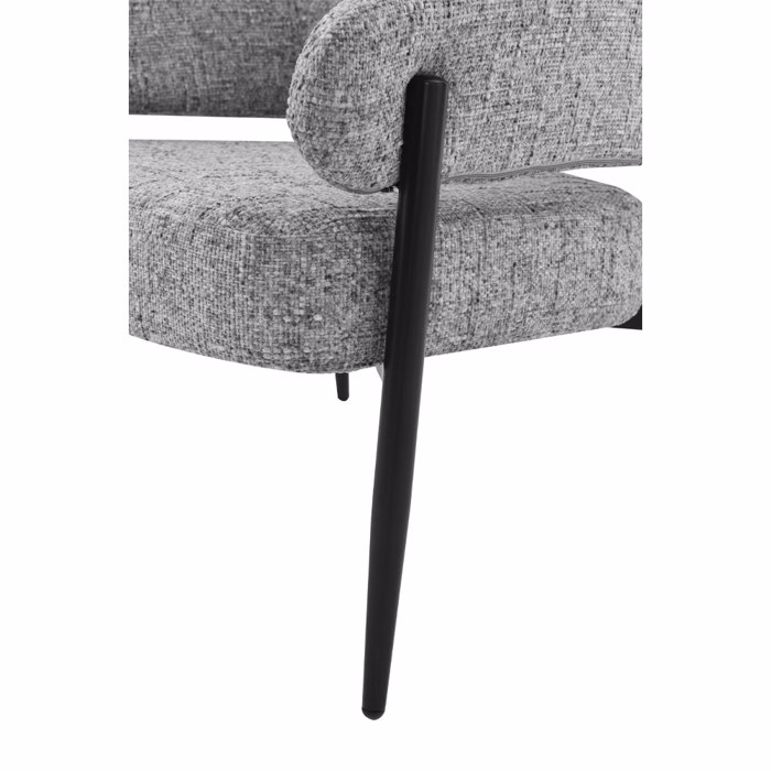 Liberta - Maison MORITZ Πολυθρόνα Γκρι 73x72x72cm 01-3571 Liberta - Maison MORITZ Poluthrona Ggri 73x72x72cm 01-3571