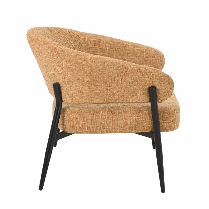 Liberta - Maison MORITZ Πολυθρόνα Μουσταρδί 73x72x72cm 01-3572 Liberta - Maison MORITZ Poluthrona Moustardi 73x72x72cm 01-3572