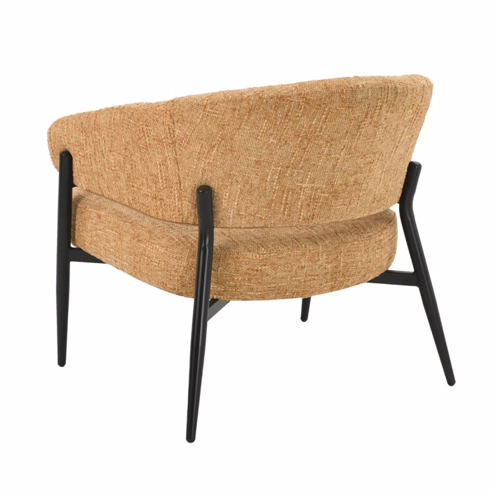 Liberta - Maison MORITZ Πολυθρόνα Μουσταρδί 73x72x72cm 01-3572 Liberta - Maison MORITZ Poluthrona Moustardi 73x72x72cm 01-3572