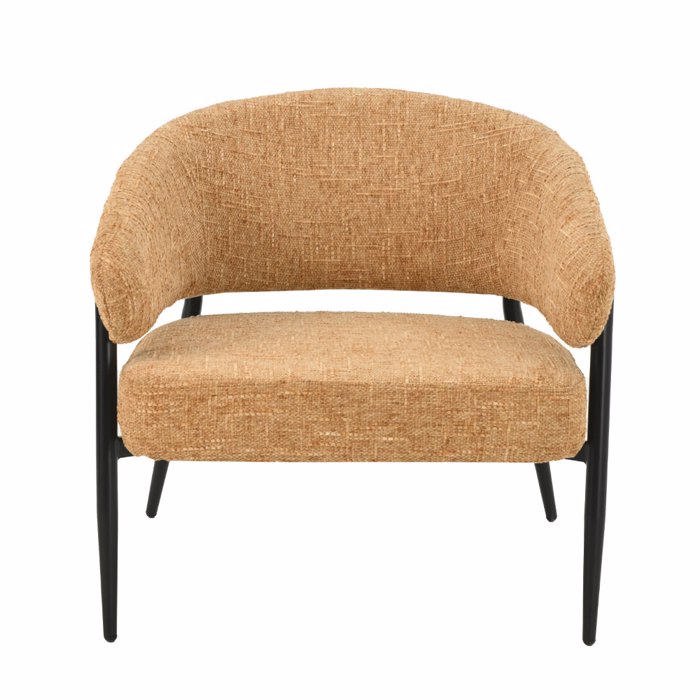 Liberta - Maison MORITZ Πολυθρόνα Μουσταρδί 73x72x72cm 01-3572 Liberta - Maison MORITZ Poluthrona Moustardi 73x72x72cm 01-3572