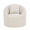 Liberta - Maison SOFTY Poluthrona Peristrefomeni Cream 80x80x77cm 01-3573