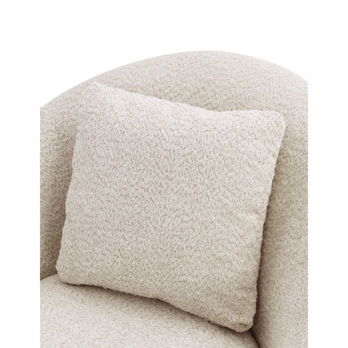 Liberta - Maison SOFTY Πολυθρόνα Περιστρεφόμενη Cream 80x80x77cm 01-3573 Liberta - Maison SOFTY Poluthrona Peristrefomeni Cream 80x80x77cm 01-3573