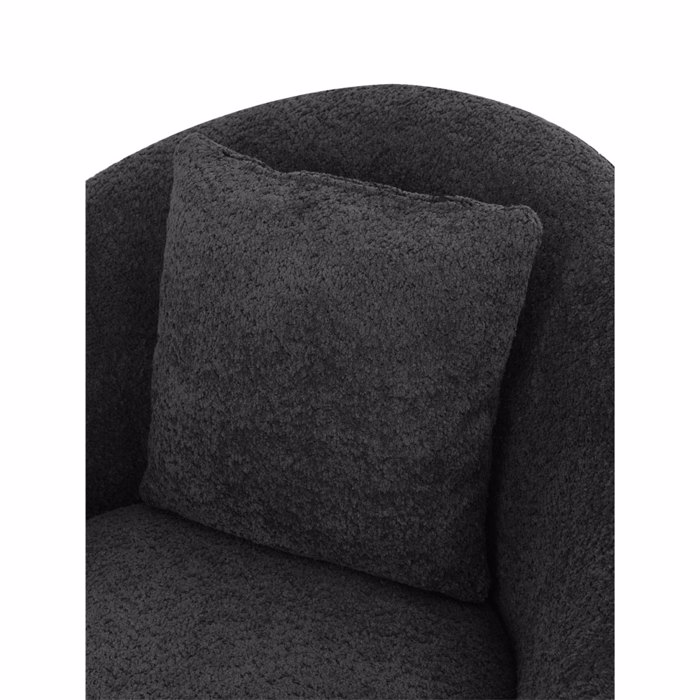Liberta - Maison SOFTY Poluthrona Peristrefomeni Ggri Skouro 80x80x77cm 01-3574