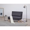 Liberta - Maison APERTO Poluthrona Anadiploumeni Anthraki 100x75x78cm 01-3578