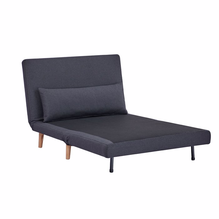 Liberta - Maison APERTO Πολυθρόνα Αναδιπλούμενη Ανθρακί 100x75x78cm 01-3578 Liberta - Maison APERTO Poluthrona Anadiploumeni Anthraki 100x75x78cm 01-3578