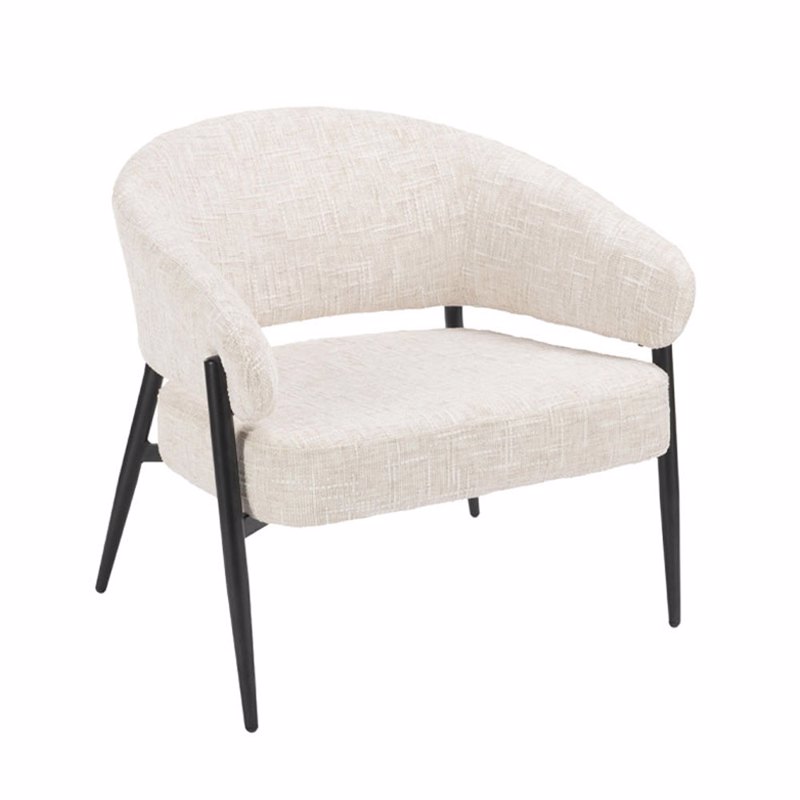 Liberta - Maison MORITZ Πολυθρόνα Beige Ανοιχτό 73x72x7