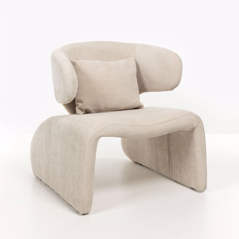 Liberta - Maison ENIGMA Πολυθρόνα Beige 73x78x75.5cm 01-3593