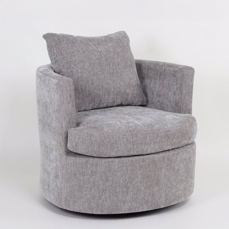 Liberta - Maison ORBITA Περιστρεφόμενη Πολυθρόνα Γκρι 7