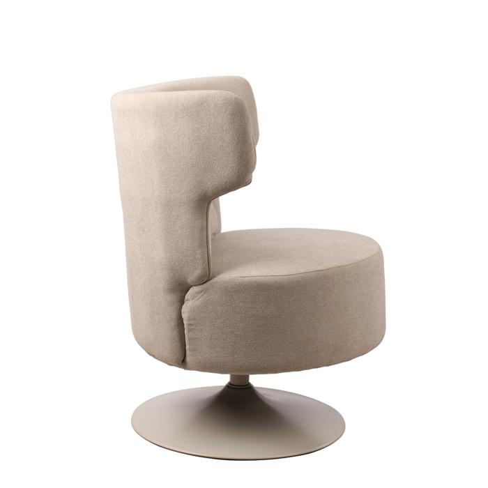 Liberta - Maison CANVAS Poluthrona Beige Peristrefomeni 72x68x86cm 01-3655