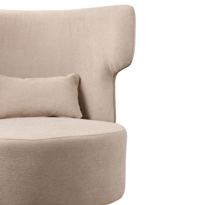 Liberta - Maison CANVAS Poluthrona Beige Peristrefomeni 72x68x86cm 01-3655