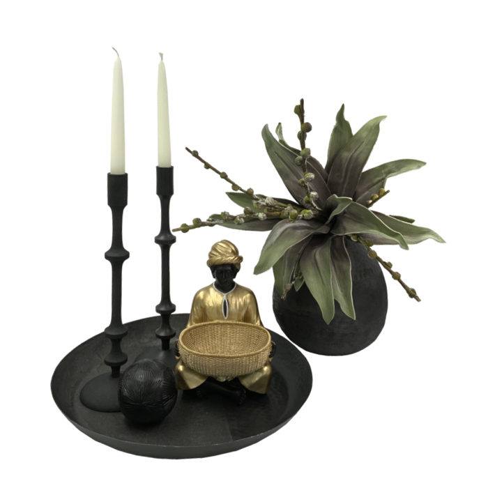 Liberta - Maison FADE Diskos Diakosmisis Alouminiou Mavros F44x5cm 013756