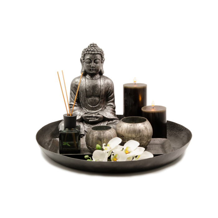 Liberta - Maison FADE Diskos Diakosmisis Alouminiou Mavros F53x6cm 013757