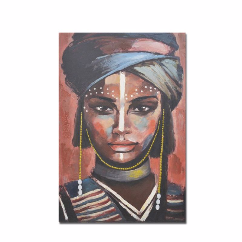 Liberta - Maison BANDU Πίνακας Καμβάς με Ξύλο Πολύχρωμο