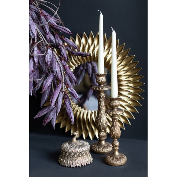 Liberta - Maison PEACOCK Kiropigo Resin Xruso Antike F8.8x25.2cm 016340