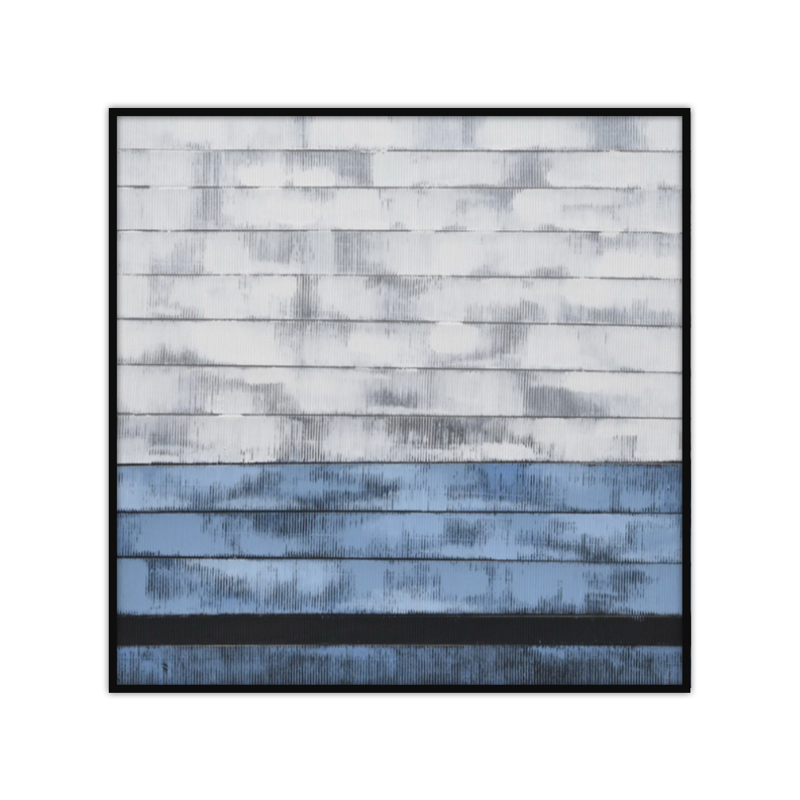 Liberta - Maison MURUS BLUE Πίνακας Καμβάς με Ξύλο 82x82x4.5cm 017134