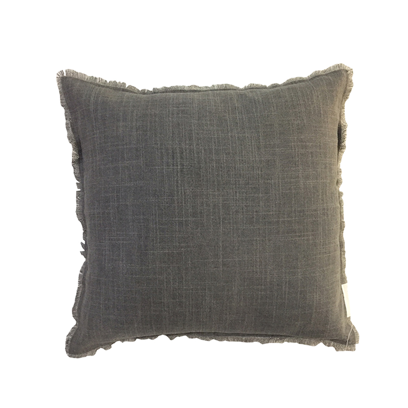 Liberta-Maison Libell 1 Διακοσμητικό Μαξιλάρι 45x45cm Ύφασμα Γκρι 017329