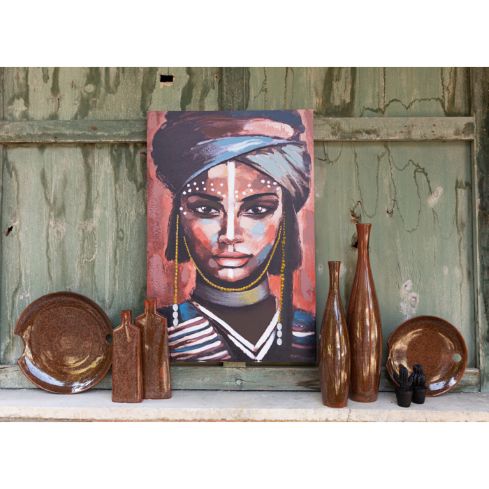 Liberta - Maison ROND Piatela Keramiki Terracotta F29.5x4.5cm 017400