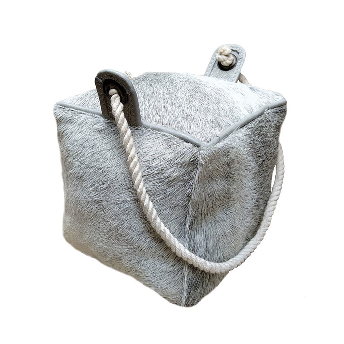 Liberta - Maison PUERTA Diakosmitiko Door Stopper Bambaki/Derma Ggri 15x15x15cm 017504