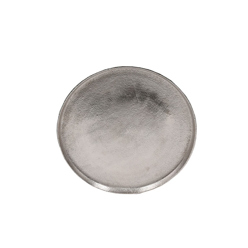 Liberta - Maison LUNA Δίσκος Αλουμινίου Ασημί Φ36x2cm 017630