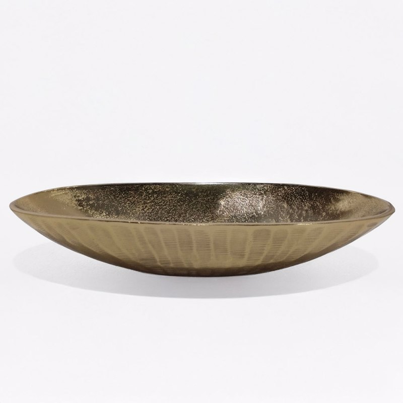 Liberta - Maison CIOTO Μπωλ Αλουμινίου Χρυσό 37x15x8cm 017636