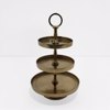 Liberta-Maison Servir Orntebiera 3 Epipeda 22x22x36cm Alouminio Xruso 017650