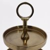 Liberta-Maison Servir Orntebiera 3 Epipeda 22x22x36cm Alouminio Xruso 017650