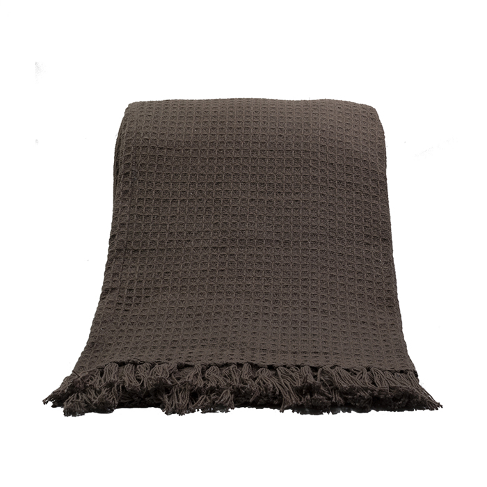 Liberta-Maison Pique Rixtari Diakosmitiko 180x240cm Bambaki Mocha Polyester 017699