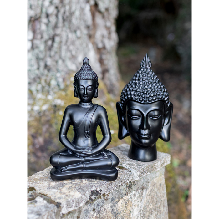 Liberta - Maison NABASA DECO Boudas Resin Mavros 18x10x29cm 017929