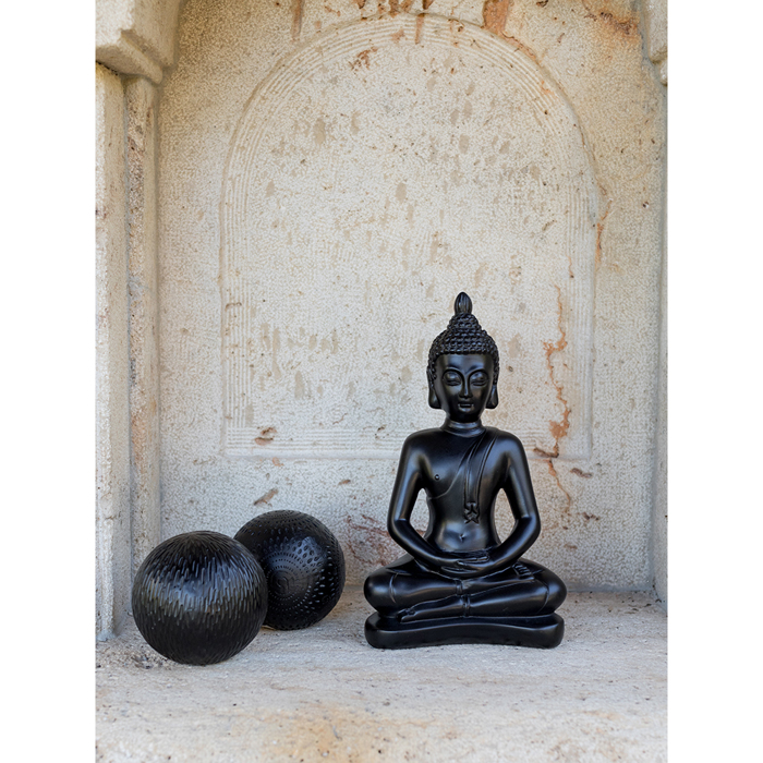 Liberta - Maison NABASA DECO Boudas Resin Mavros 18x10x29cm 017929