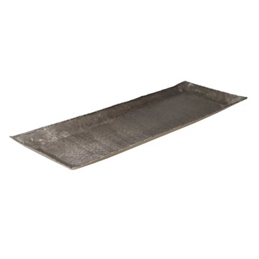 Liberta - Maison MARGO Δίσκος Διακόσμησης Αλουμινίου Χρυσός/Smoke Black 49x18x2cm 018423