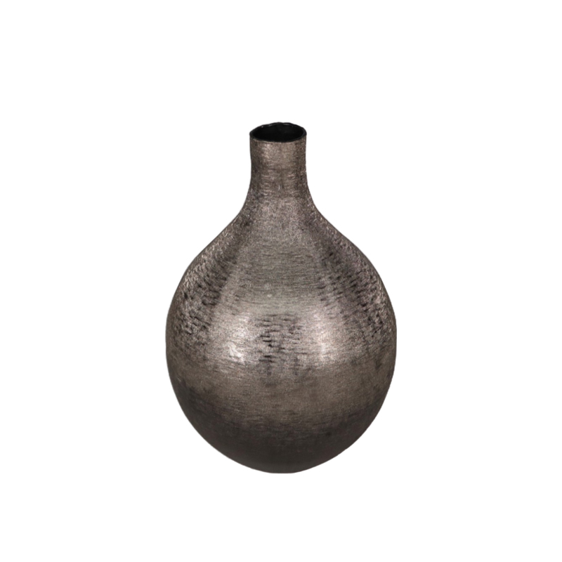 Liberta - Maison VERGE 1 Βάζο Αλουμινίου Smoke Black Φ21x28cm 018429